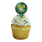 Arkansas Tech University Official Logo Cupcake Picks Toppers Decoration Set Of 6