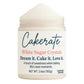 Wholesale Sugar Flowers White Sugar Crystals - Ideal for Cakes, Cookies & Desserts - 3.6 oz, Adds Crunch & Shine, White