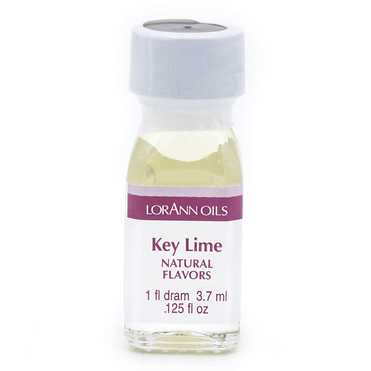 Lorann Key Lime Ss Flavor- 1 Dram Bottle (.0125 Fl Oz - 3.7Ml - 1 Teaspoon) - 2 Pack