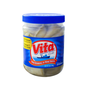 Vita Herring In Beverage-Inspired Sauce  12Oz (Pack Of 6)