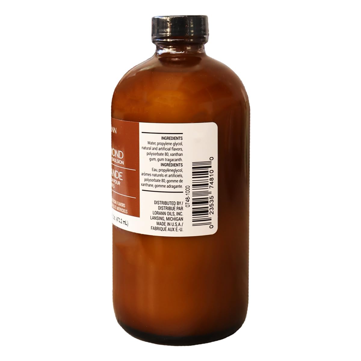 Lorann Almond Bakery Emulsion, 16 Ounce Bottle