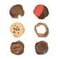 Taffy Shop Chocolate Lovers Favorites, Salt Water Taffy – Assorted Gourmet Soft Chewy Candy, Variety Pack, Bulk Sweet Snack, Fresh Gift & Gluten-Free, 140 Individually Wrapped Pieces (32Oz)