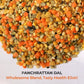 Pride Of India - Pack Of 6 - Indian Bean & Lentil Superfood - Five Delicious Panchratna Dal Mix, 1.5 Pound Jar