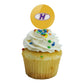 Hunter College Secondary Logo Cupcake Picks Toppers Decoration Set Of 6