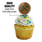 GRAPHICS & MORE Cupcake Picks Set of 6, Acrylic, Montana Tech University, One Size, Model CUPCAKE.ROUND.CLCMTM.Z008951