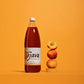 Tejava Peach Black Iced Tea, 12 Pack, 1 Liter Glass Bottles, Unsweetened, Non-Gmo, Kosher, No Sugar Or Sweeteners, No Calories,