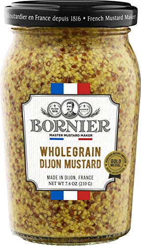 BORNIER Wholegrain Dijon Mustard 7.4 Ounce