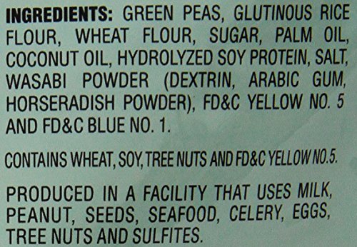 Hapi Wasabi Pea Pouch, 4.23 Ounce (Pack of 12)