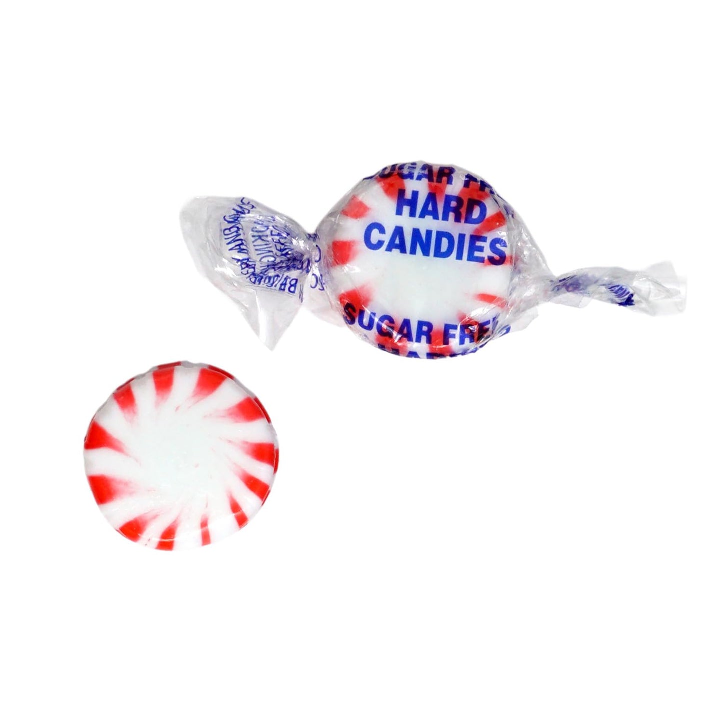 Arcor Sugar Free Peppermint Starlight Mints  2 Pound Bulk Bag (Approx 140 Pieces)  Individually Wrapped Hard Candy  The Hampton Popcorn & Candy Company