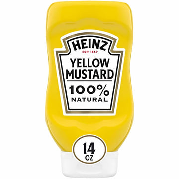 Heinz, Yellow Mustard, 14 Ounce