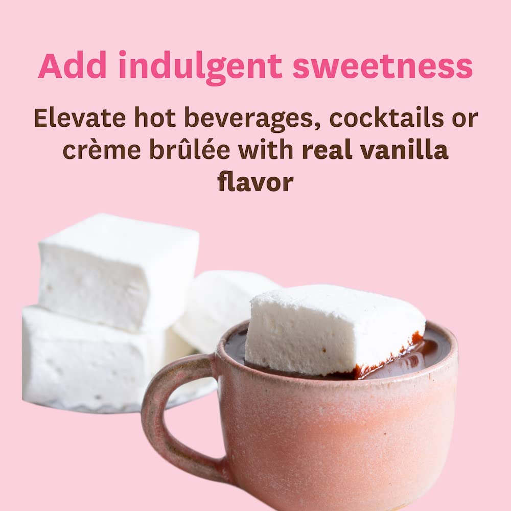 Heilala Pure Vanilla Sugar, Raw Sugar Infused with Vanilla Extract, 11.6 oz