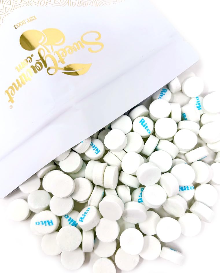 SweetGourmet White Peppermint Lozenges Bulk Candy, 3 Pound Pack