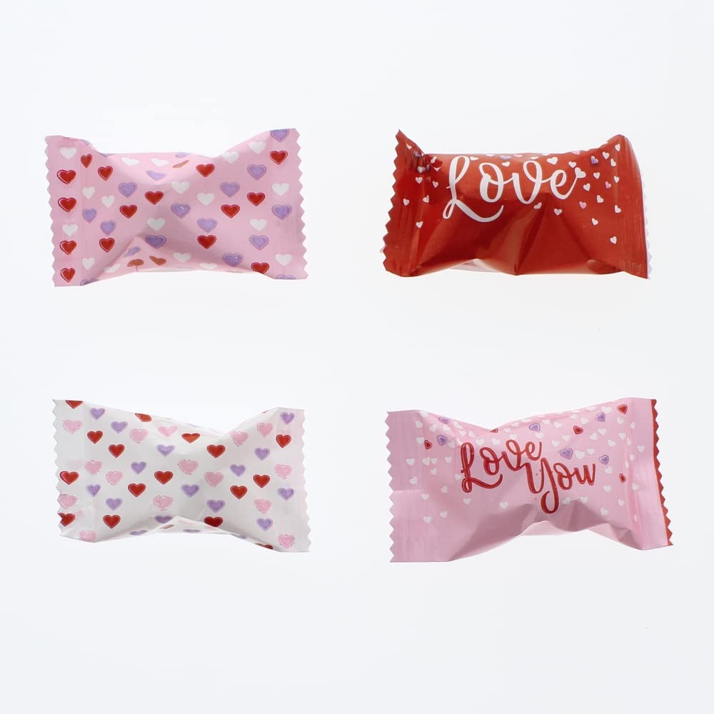 Candy Envy - Love Buttermints - 13 Oz. Bag - Approximately 100 Individually Wrapped Mints - Valentine'S Day Favors