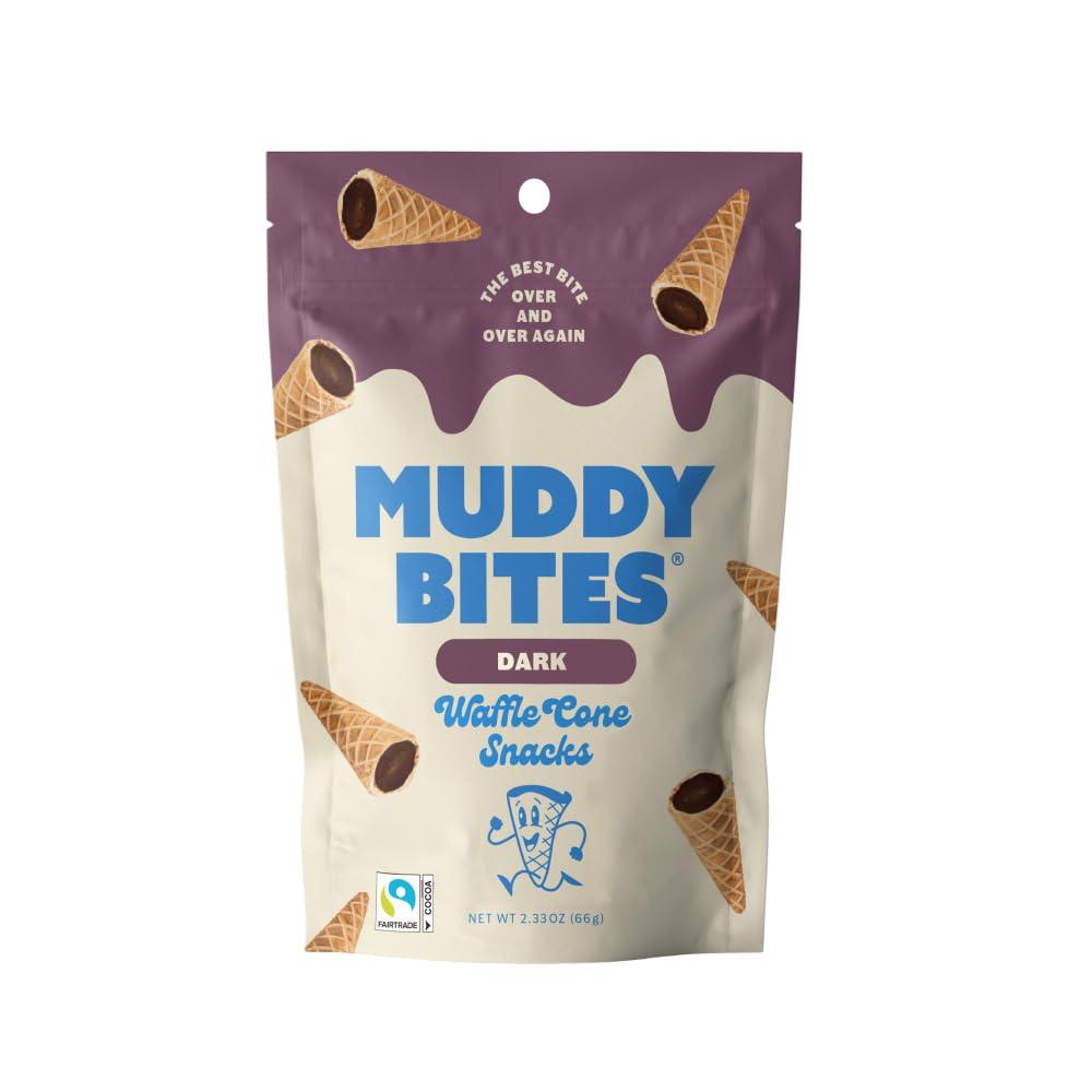 Muddy Bites - Muddy Bite Dark Chocolate - Case Of 12-2.33 Oz