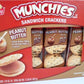 Munchies Sandwich Crackers Peanut Butter 11.36 Oz (Pack Of 2)