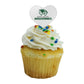 GRAPHICS & MORE Acrylic Cupcake Picks Set of 6 - Utah Valley University Secondary Logo