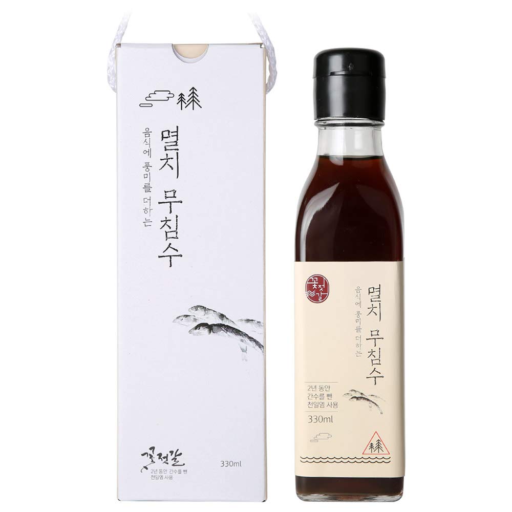 HELLO KFOOD Ggotjeotgal Korean Seasoning Sauce - 100% Natural, Anchovy Flavor, 11.15 fl. oz.