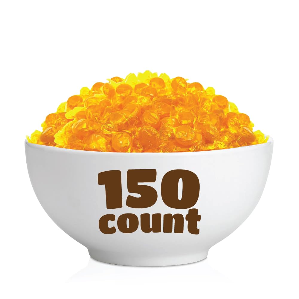 Arcor Butterscotch Hard Candy Discs - 2 Pound Bulk Pack (About 150 Count)