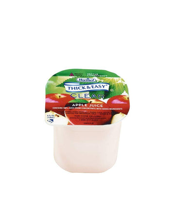 Thick & Easy Clear Thickened Apple Juice, Nectar Consistency, 4 Ounce