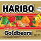 Haribo Gummi Candy, Original Goldbears, 3.5 Oz. Bag (Pack Of 18)