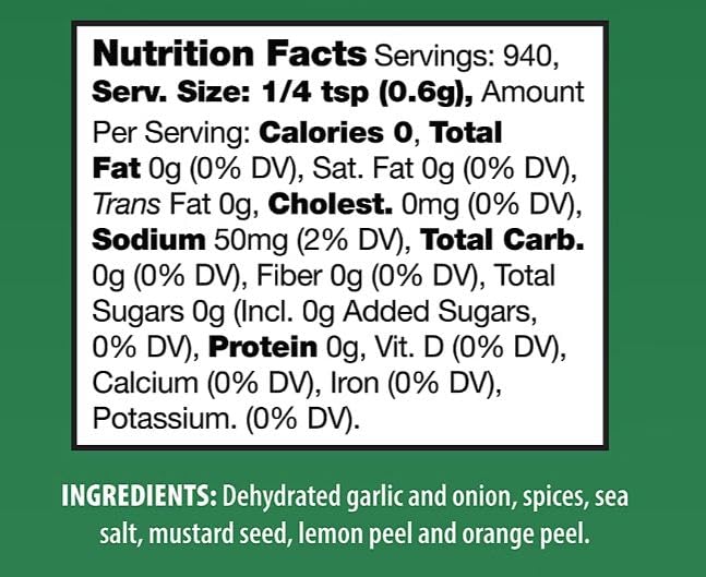 Dan-Os-Original Seasoning, 20 oz - All-Natural, No Sugar or MSG, Big Bottle of Bold Flavor for Meat, Veggies & More