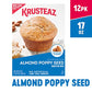 Krusteaz Almond Poppy Seed Muffin Mix, Muffin Mix Made With Real Almonds, 17 oz Box (Pack of 12)