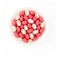 SweetGlob Jordan Almonds Party Colors Hard Candy (1 Pound, Pastel Pink & White (Baby Girl))