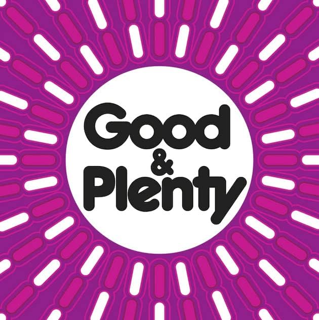 Good & Plenty Licorice Soft and Chewy Candy - 4 Pounds (64oz), Fat Free, Pink & White Candy Pills, Ideal for Gumball Machine or