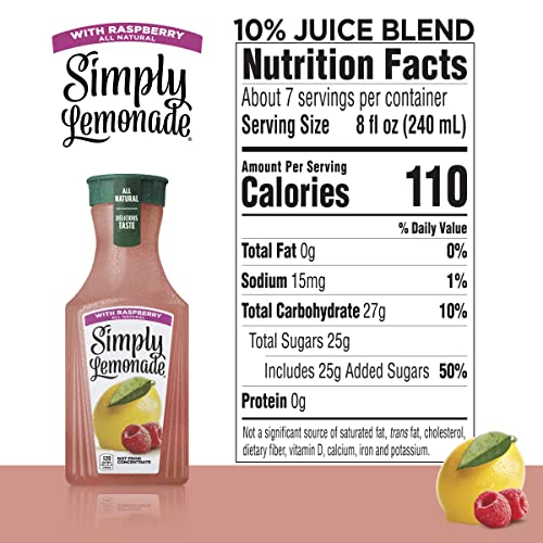 SMPLY LMNADE RASPBERRY (6x52.00)