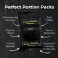Colonial Coffee 32 Count Single Pot Coffee Packets - 100% Arabica Hawaiian Kona Medium Roast | Pre-Measured Frac Packs for 12 Cu