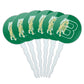 Bronx Community College Secondary Logo Cupcake Picks Toppers Decoration Set of 6