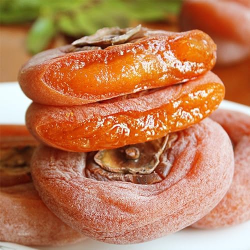 Dried Persimmons, Persimmon, Persimmons Fruit Fresh, Dried Persimmon No Sugar Added, Dehydrated Unsweetened Driedfruit For Snack