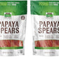 Now Foods, Papaya Spears, No Preservatives Or Added Sulfur, Fat-Free And Low-Sodium, 12-Ounce (Packaging May Vary) (Pack Of 2)