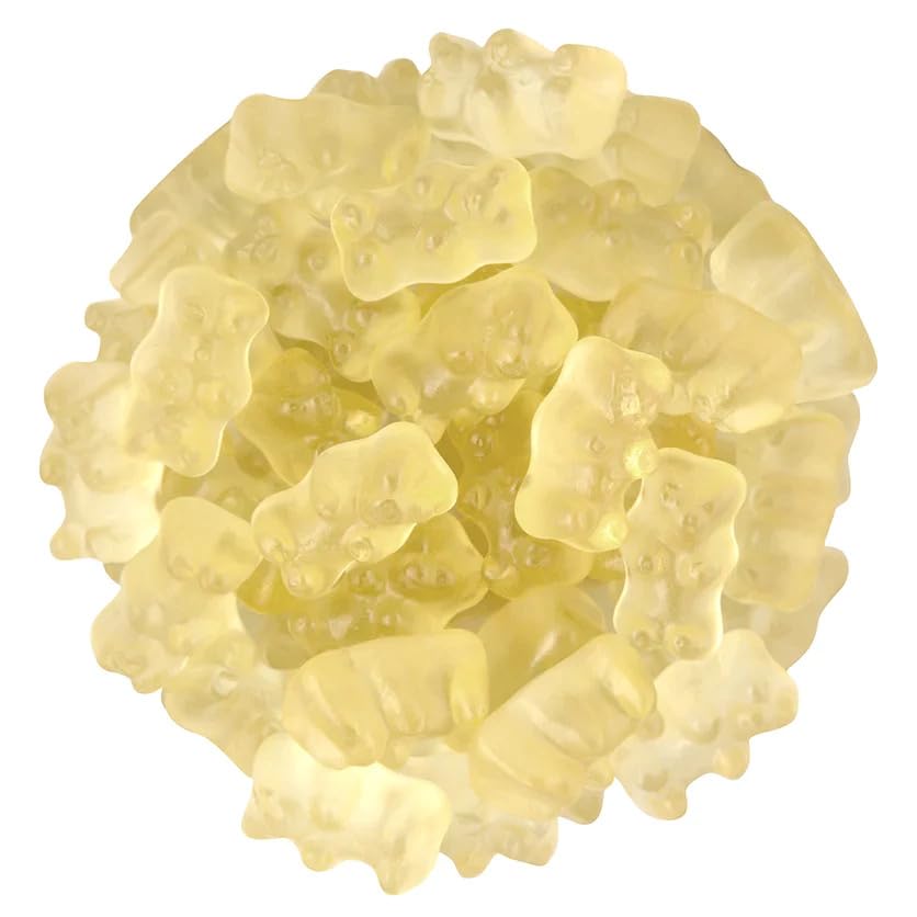 Ny Spice Shop Pineapple Bears Gummy Bears Bulk - 1 Pound Gummies Bears Candy - Gummies Fruit Snacks - Chewy Candy - Flavor Gummy Candies - Gummi Bears Gift For All Occasions