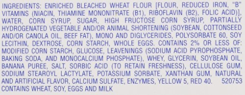 Hostess Twinkies, Banana, 10 Count (Pack of 6)