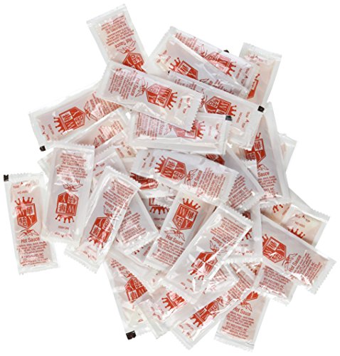 EAST EMPIRE Chinese Chili Hot Sauce, 50 Count (Pack of 1)