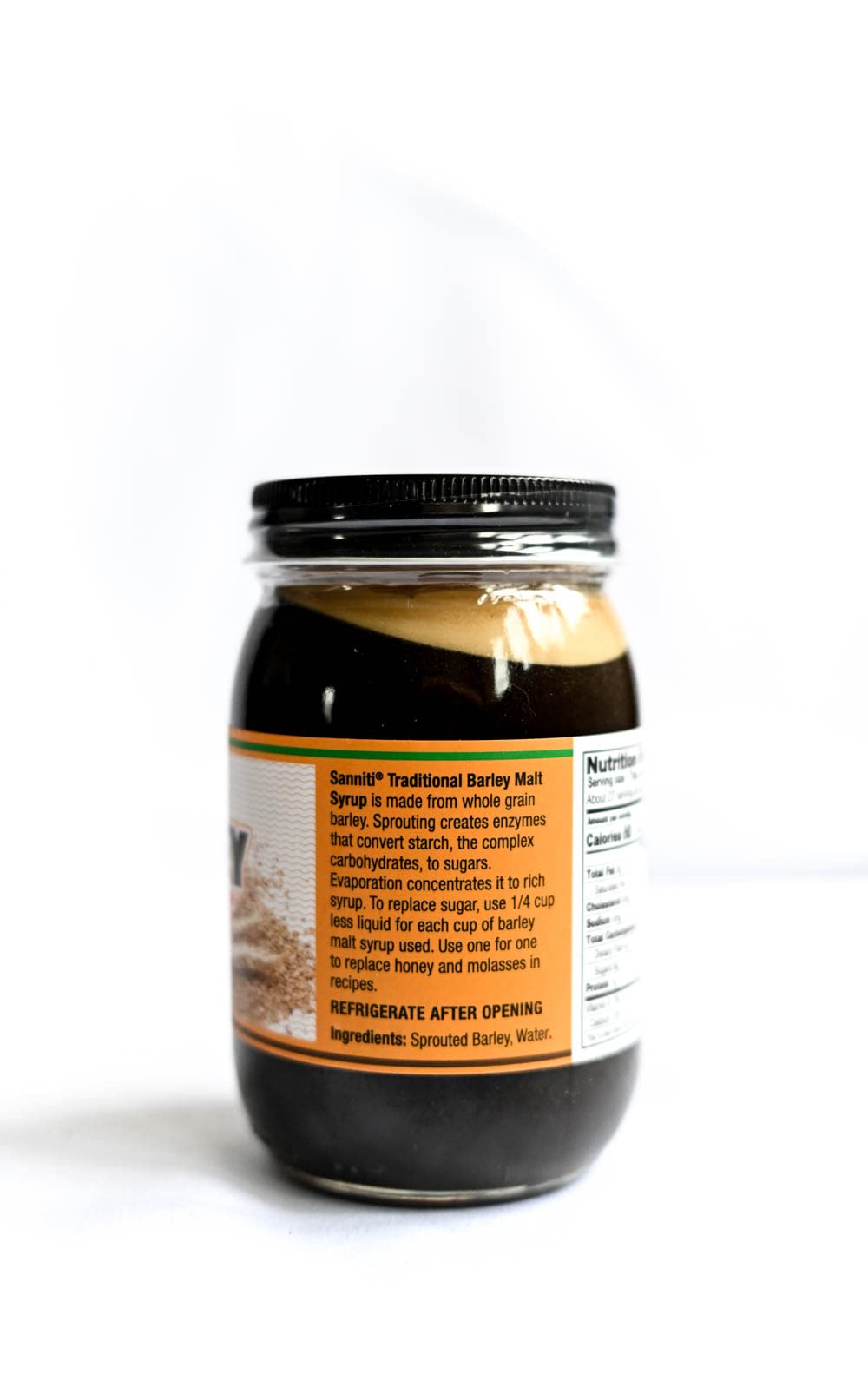 Sanniti Traditional Barley Malt Syrup, 20 oz