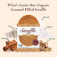 Gluten Free Organic Stroopwafels by Swoffle - Caramel Filled | (4) 1.16oz Wafers | non-GMO, Wheat Free, Kosher, Soy Free, Nut Fr
