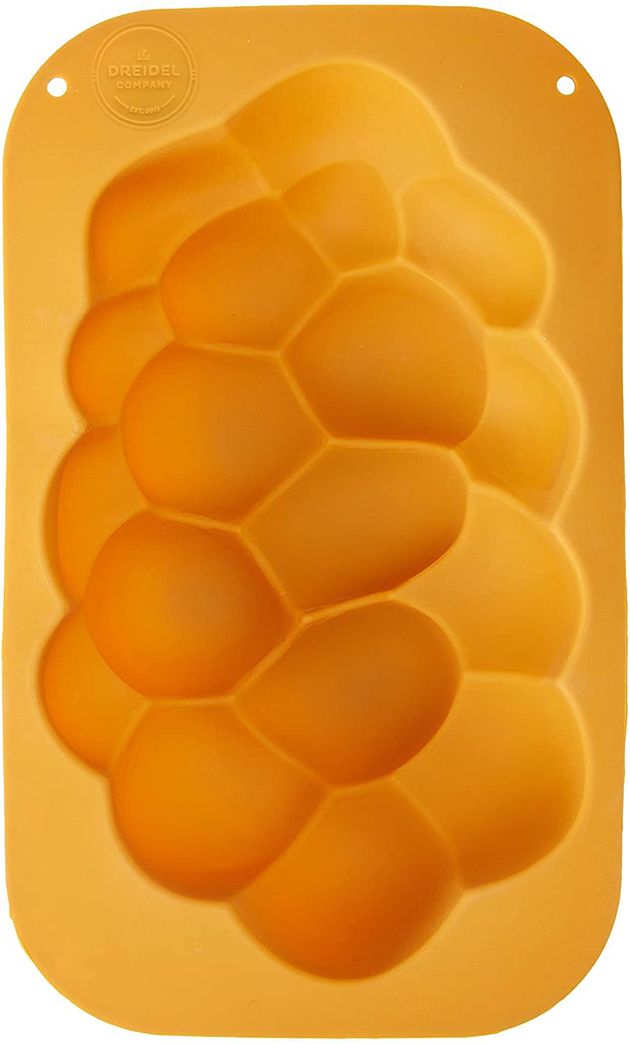 The Dreidel Company Silicone Challah Braid Mold Pan, Extra Large, Yellow, No Shaping Required, Perfect for Baking Kosher Challah