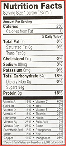 BOOST Breeze Nutrition 8oz Wildberry Fat-Free Drink, 24/Cs