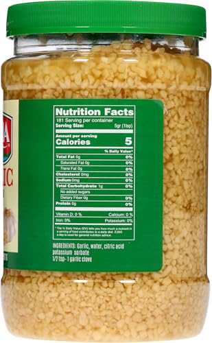 Iberia Minced Garlic In Water  32 Ounce