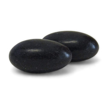 Black Jordan Almonds by Its Delish, 1 LB Bulk | Sugared Almond Nut with Sweet Hard Candy Coating - Bulk Wedding Favors, Bridal a