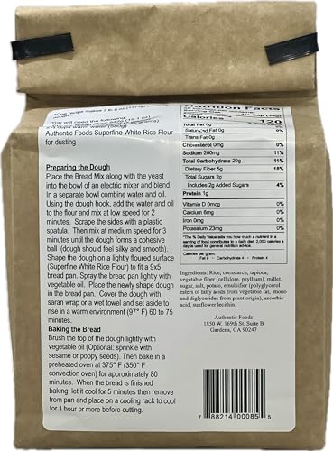 Steve'S Gf Bread Flour Blend By Authentic Foods