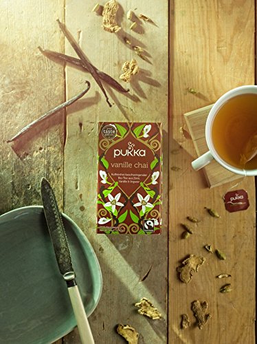 Pukka Organic Herbal Tea Vanilla Chai - 20 Count, Model 68162056