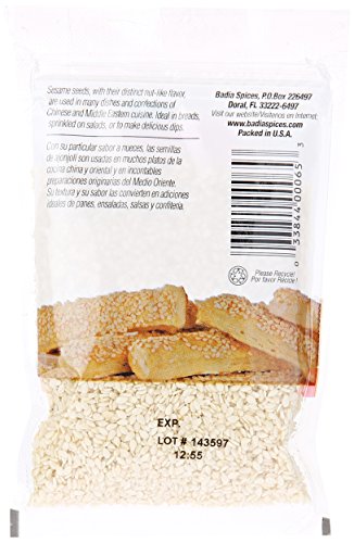 Badia, Sesame Seed Cello, 1.5 Oz, (Pack Of 12)