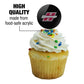 GRAPHICS & MORE Cupcake Picks Set of 6, Acrylic, Henderson State University, One Size, Model: CUPCAKE.ROUND.CLCHSU.Z008455