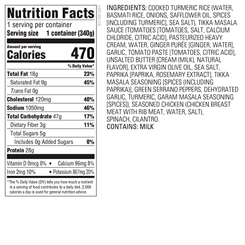 Whole Foods Kitchens, Chicken Tikka Masala, 12 Oz