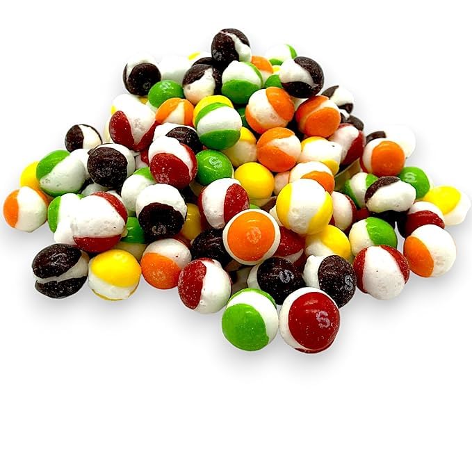 Klub Bulk Premium Freeze Dried Candy Crunchy Comets-2.5 Lb Fruity Crispy Crunch Candy Popping Into A Unique Shape Bursting With