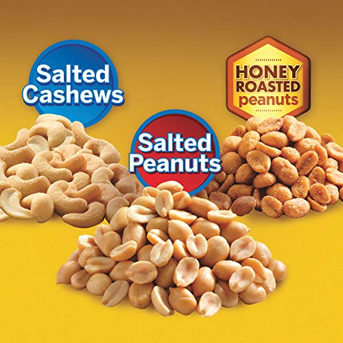 Planters Variety Packs Nuts, Salted Cashews & Peanuts, 40.5 Ounce, 24 Count Variety Pack