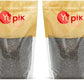 Yupik Chia Seeds, Natural Black, 2.2 lb, Whole Raw Superfood, Neutral Flavor, Quick Gel, Sprouts Easily, Versatile Seed, Conveni